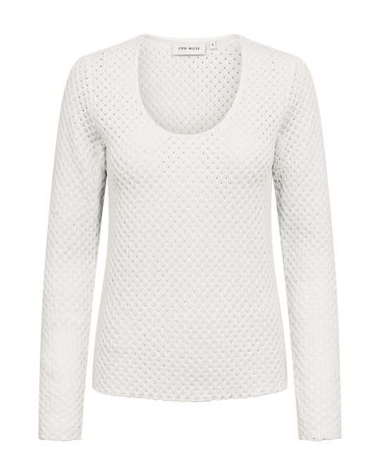 CMBOBBIE - BLOUSE IN WHITE