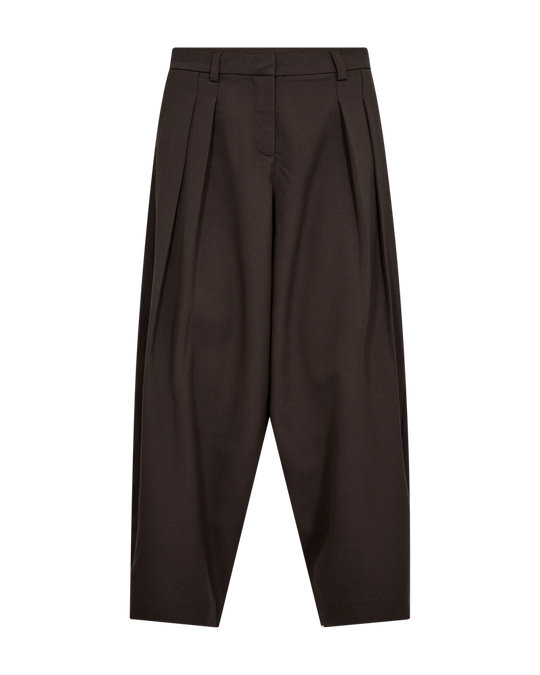 CMTAILOR - BARREL PANTS IN BROWN