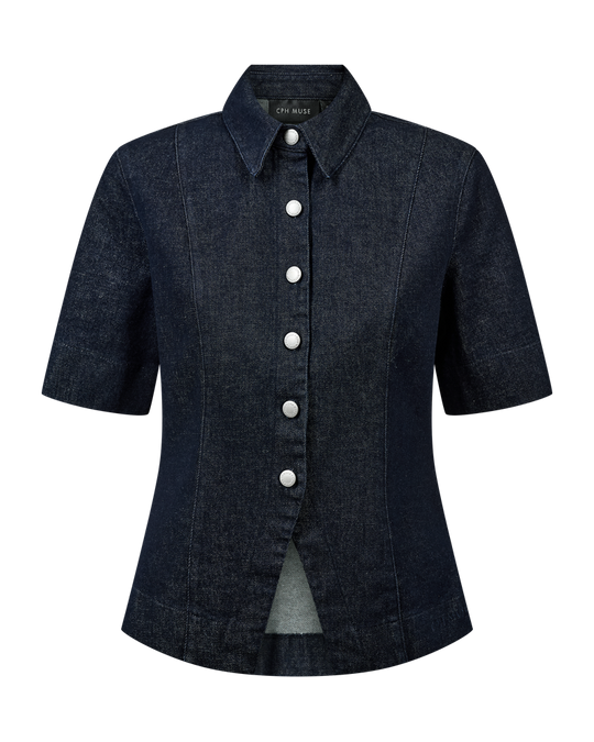CMANNAIS – DENIM SHIRT IN BLUE