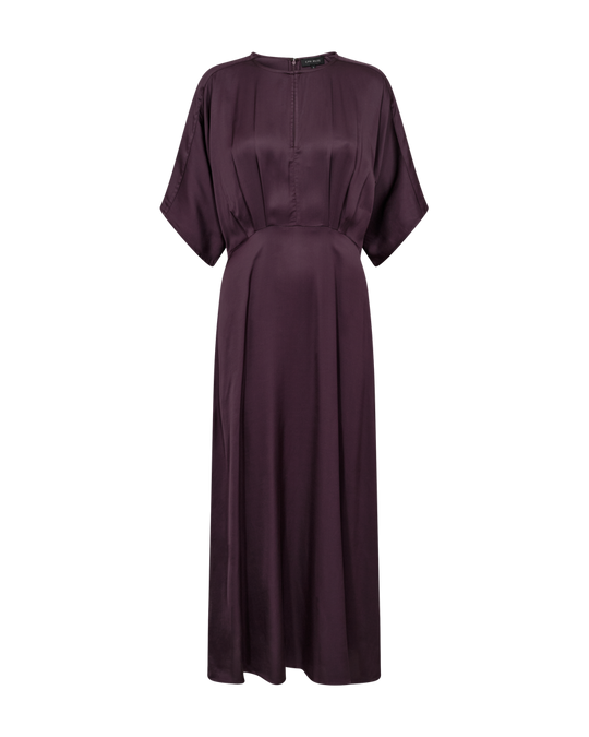 CMVERA - DRESS IN DARK PURPLE