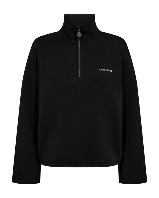 CMSCUBE - SWEATSHIRT IN BLACK