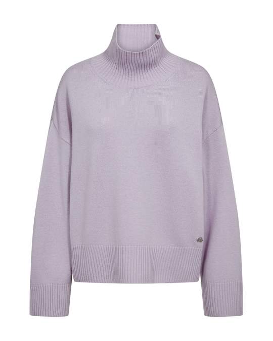 CMSIENNA - KNITTED JUMPER IN PURPLE