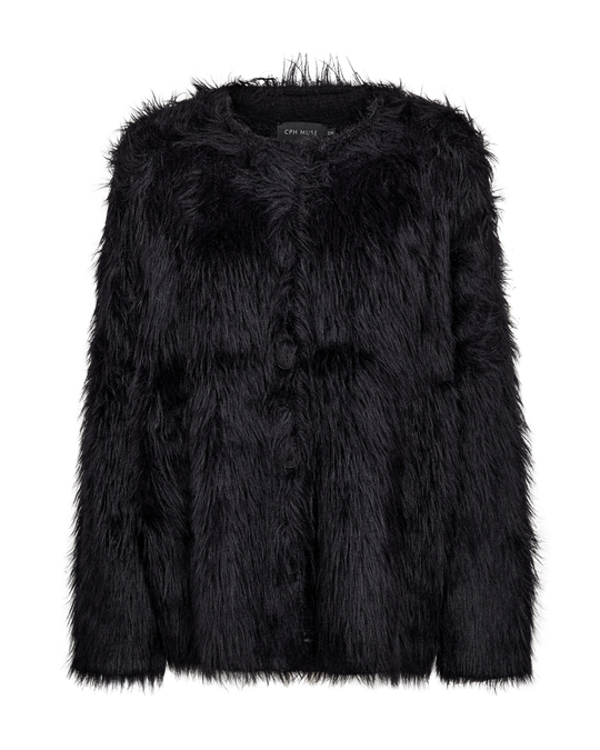 CMULA - CARDIGAN IN BLACK