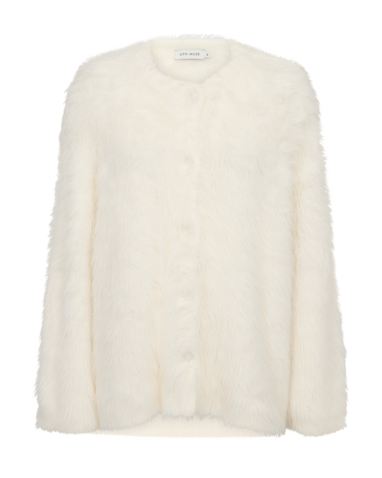 CMULA - CARDIGAN IN WHITE