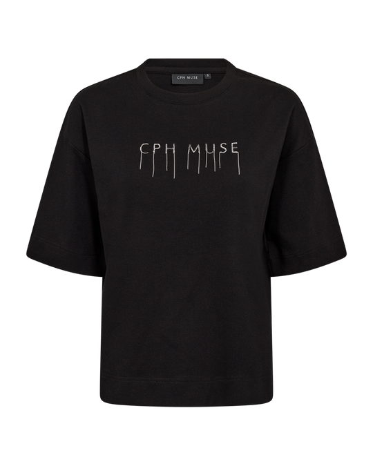 CMMUSE - T-SHIRT I SORT