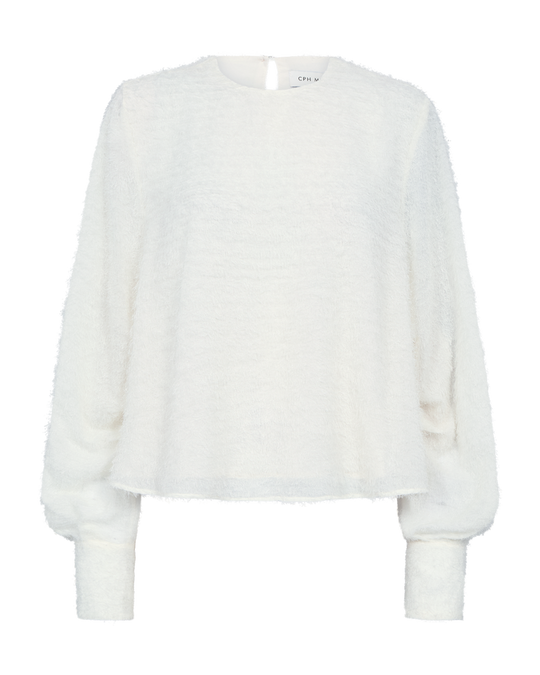 CMADINA - BLOUSE IN WHITE