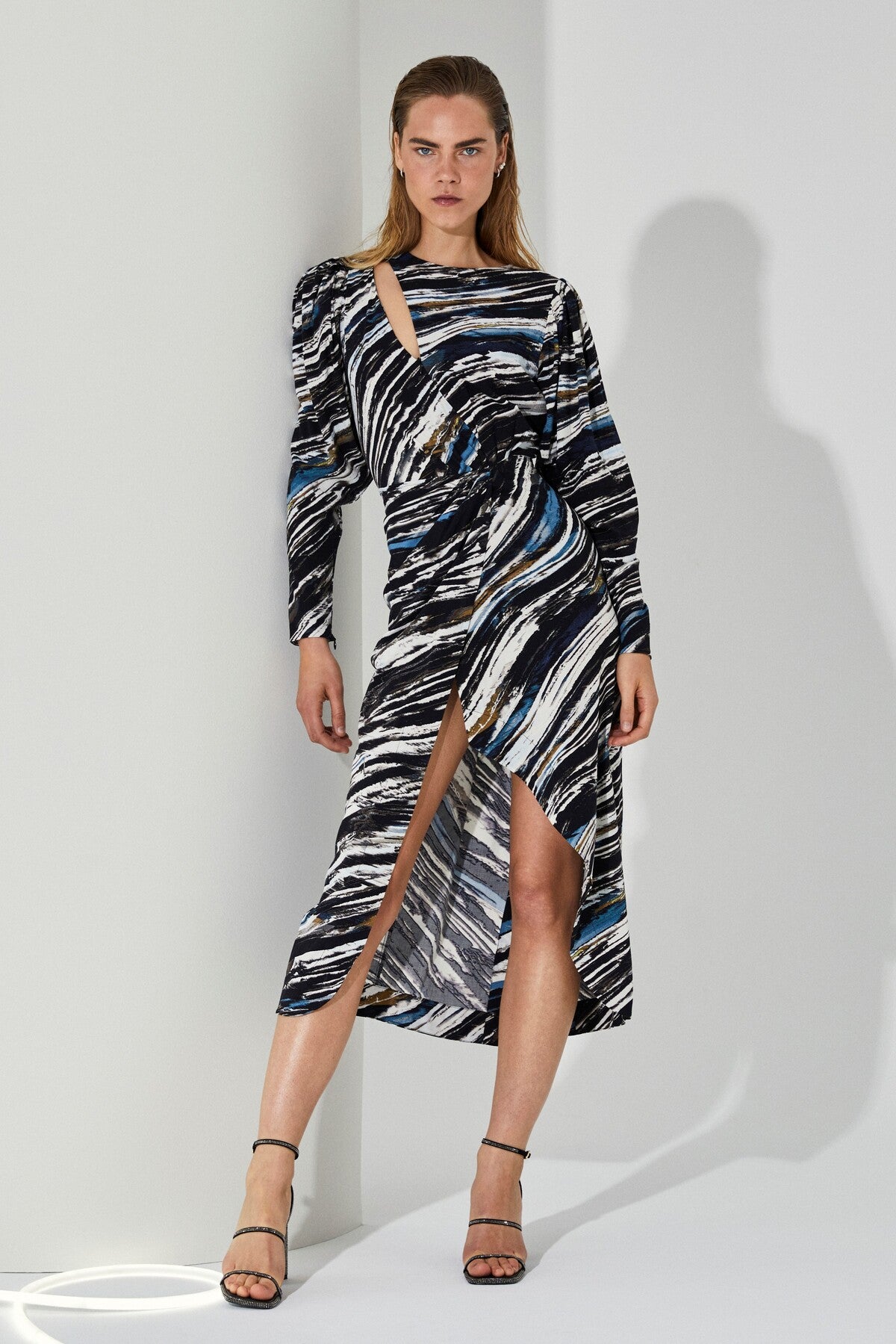 Cmvita - jurk met patroon