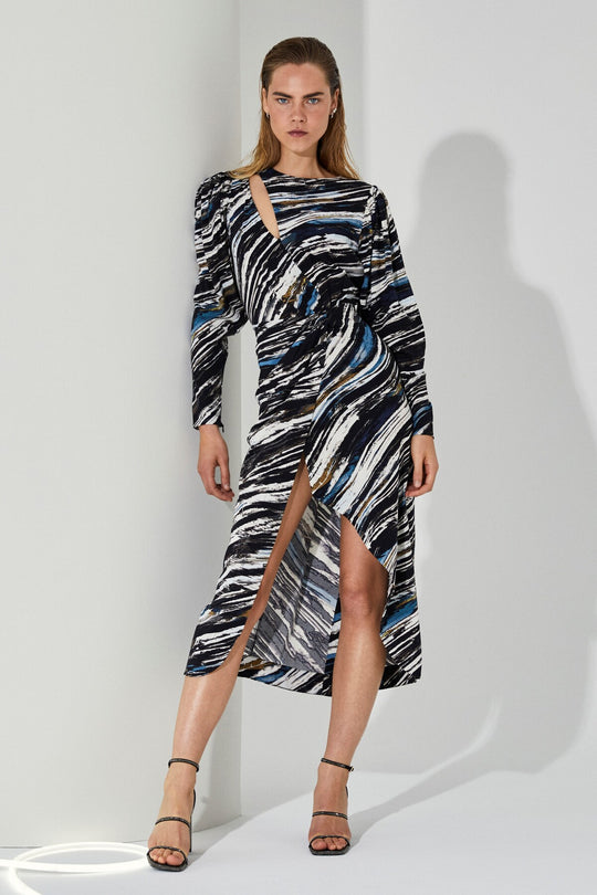 Cmvita - jurk met patroon